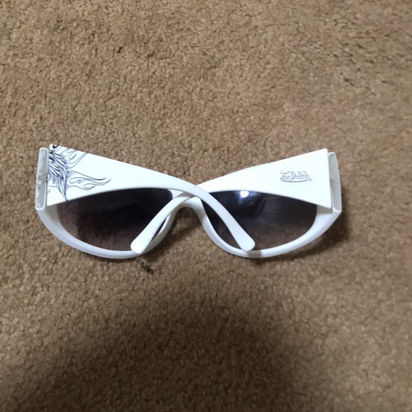 🌸NEW🌸 Von Dutch Rare VTG Flying Eyeball Highway Hero Sunglasses - Picture 16 of 16